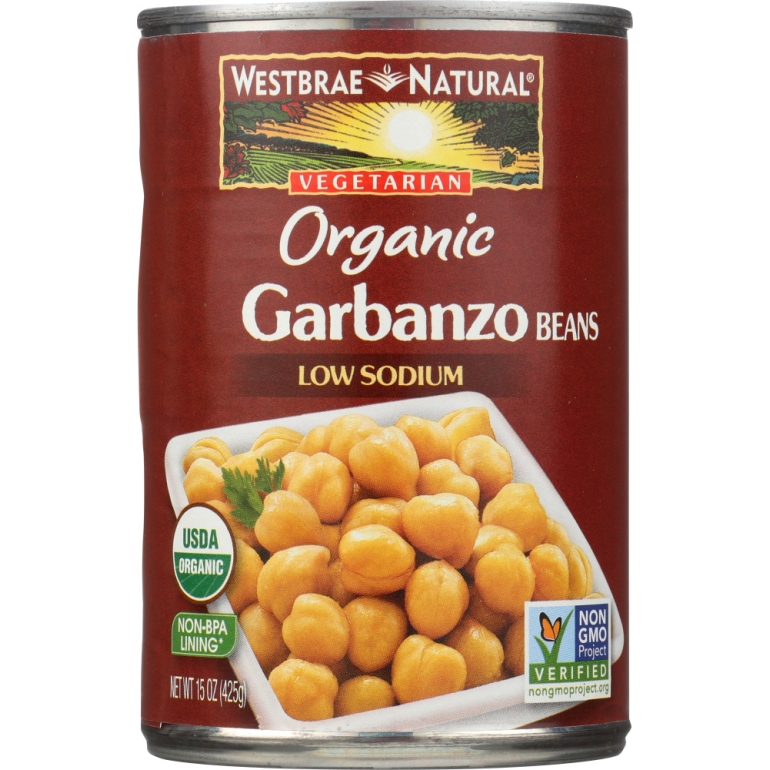 Vegetarian Organic Garbanzo Beans, 15 oz