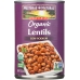 Vegetarian Organic Lentil Beans, 15 oz