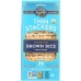 Rice Cakes Thin Stackers Brown Rice Lightly Salted, 5.9 oz