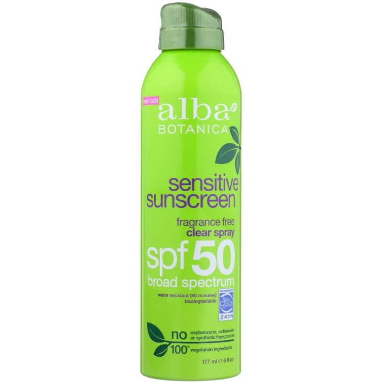 Sensitive Sunscreen Fragrance Free Spf 50, 6 oz
