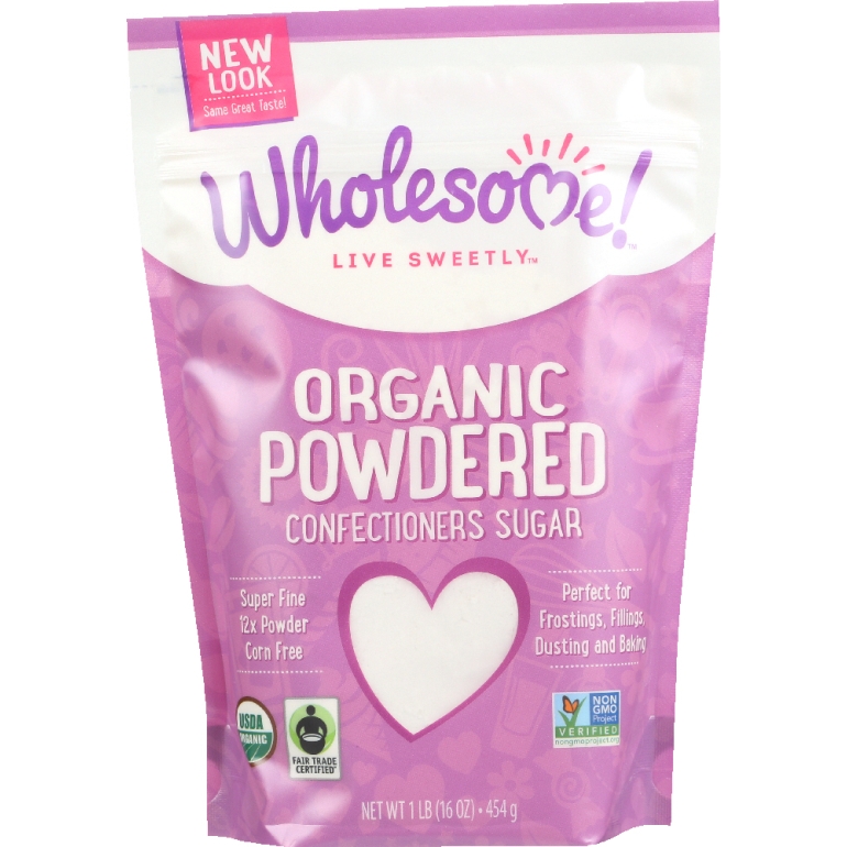 Organic Powdered Sugar, 16 oz