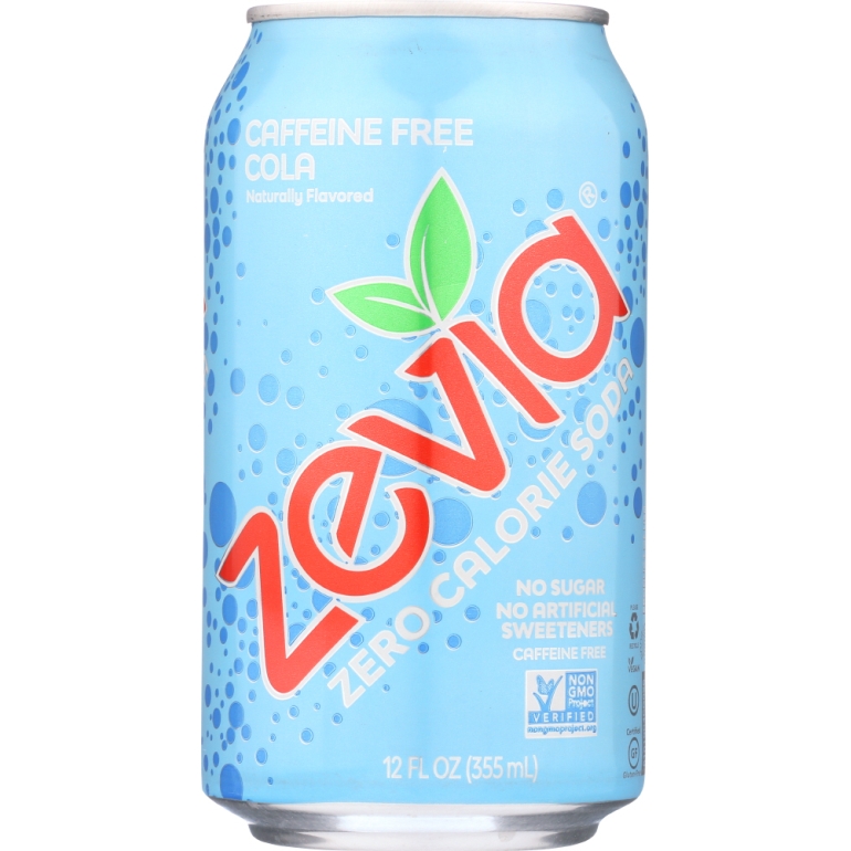 Zero Calorie Soda Caffeine Free Cola 6-12 fl oz, 72 fl oz