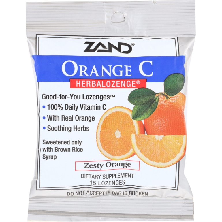 Orange C Herbalozenge, 15 ct