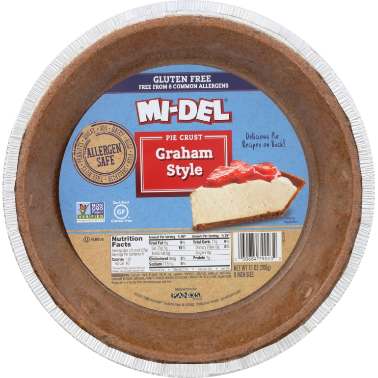 Pie Crust, Graham Style, 7.1 oz