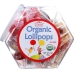 Organic Lollipops Personal Bin Fruit Flavors, 6 oz