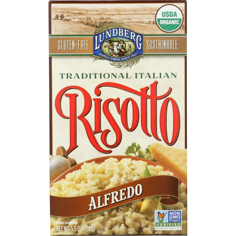 Organic Risotto Alfredo, 5.5 Oz