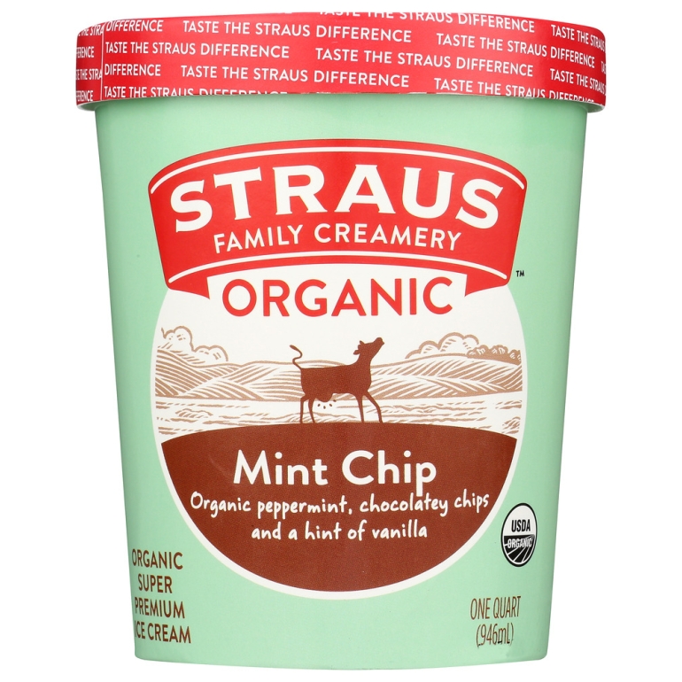 Ice Cream Mint Chocolate Chip, 1 quart