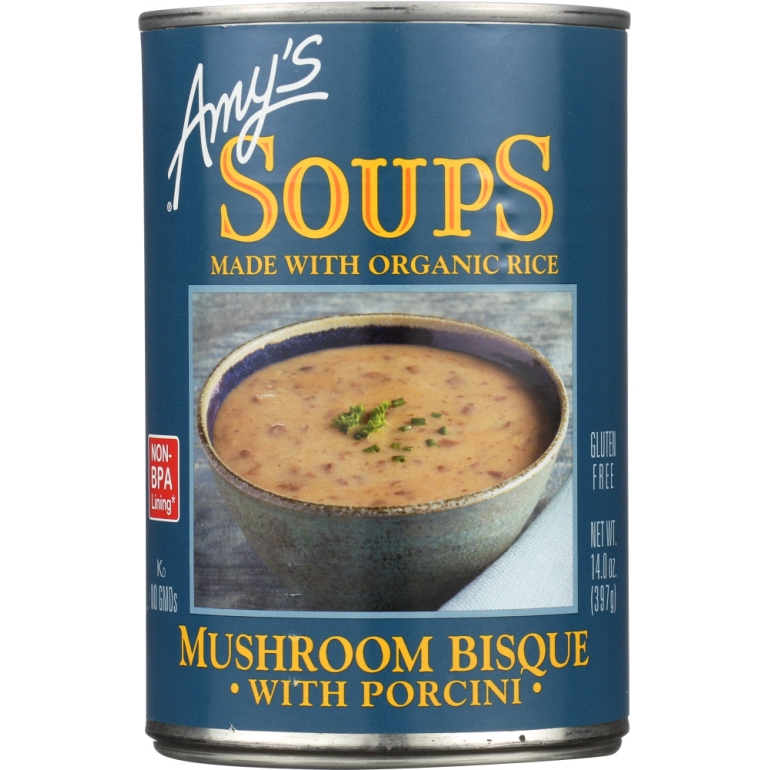 Mushroom Bisque with Porcini Soup, 14 oz