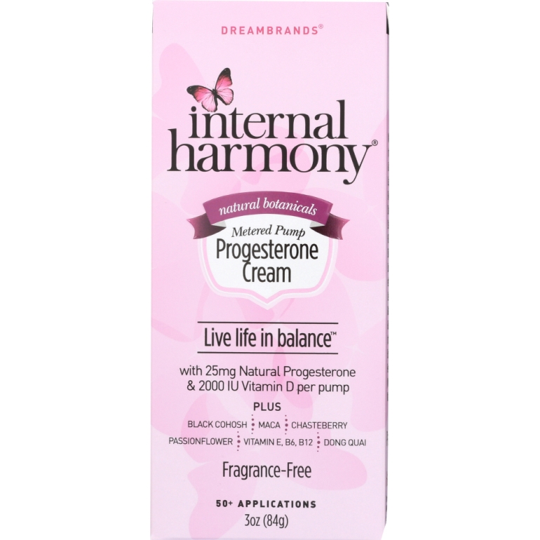 Internal Harmony for Women Progesterone Cream, 3 oz