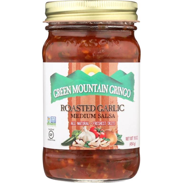 Roasted Garlic Medium Salsa, 16 oz