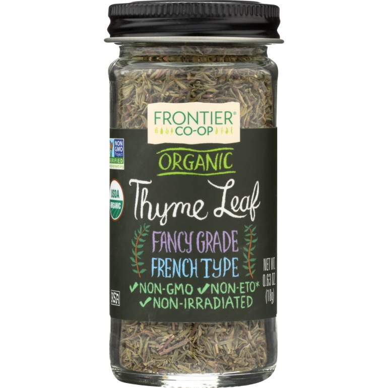 Organic Thyme Leaf Bottle, 0.63 oz