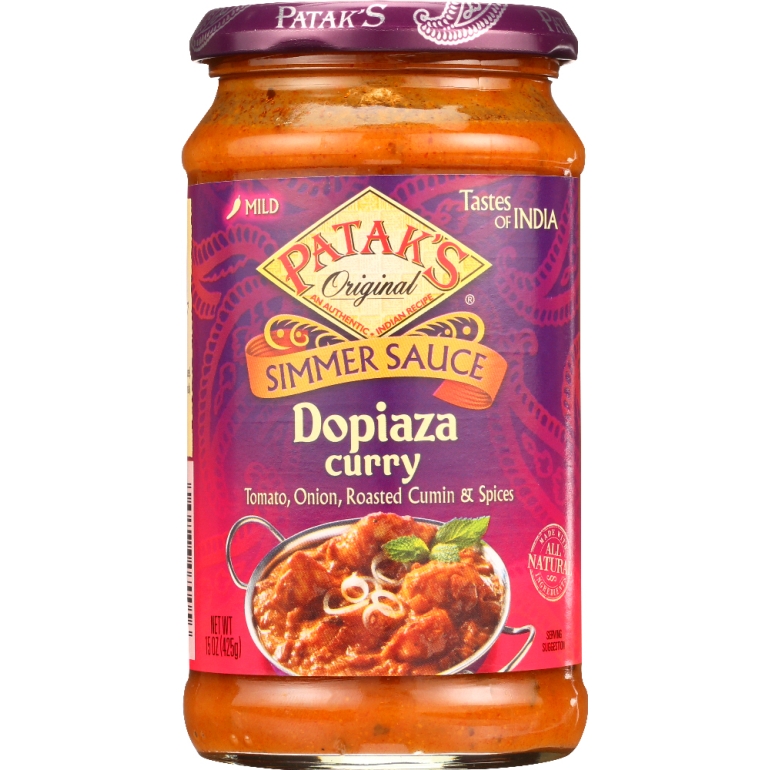 Cooking Sauce Dopiaza, 15 oz