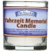 Yahrzeit Memorial Candle Glass Tumbler, 1 ct