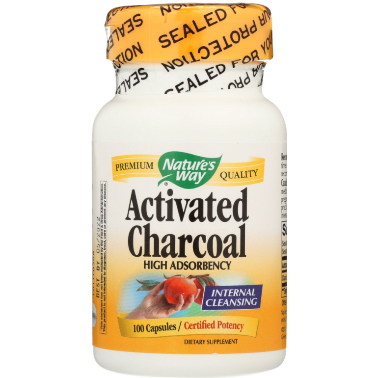Activated Charcoal, 100 cp