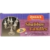 Israeli Shabbat Candles 72 Count, 1 ea