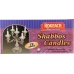 Israeli Shabbat Candles 72 Count, 1 ea