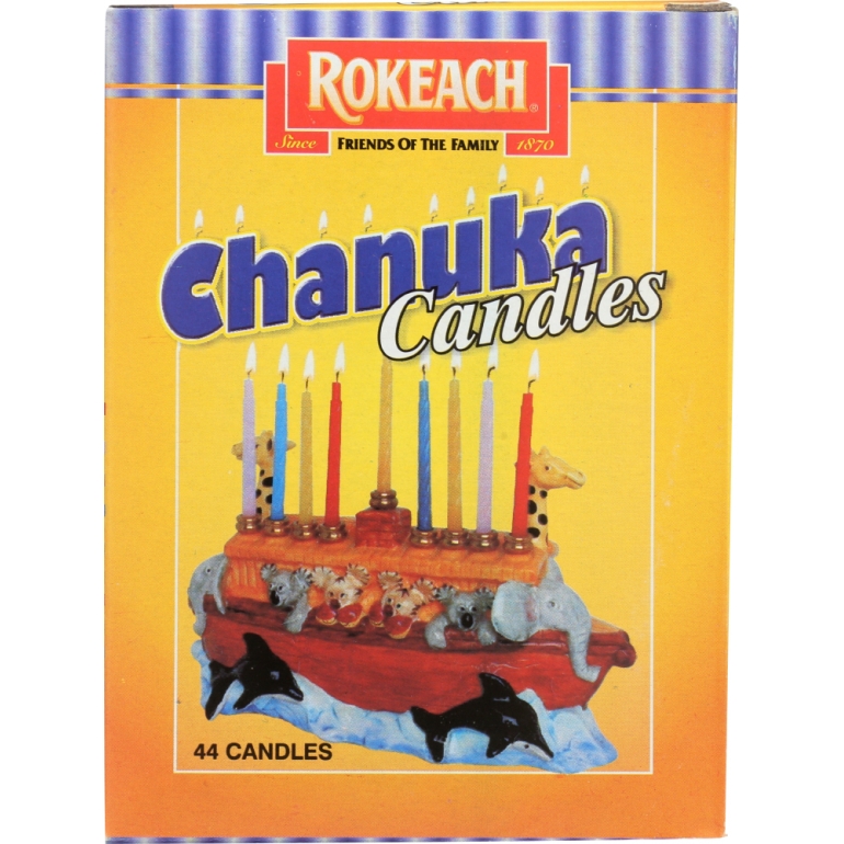 Candle Chanukah 44pcs, 1 bx