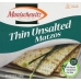 Thin Unsalted Matzos, 10 oz