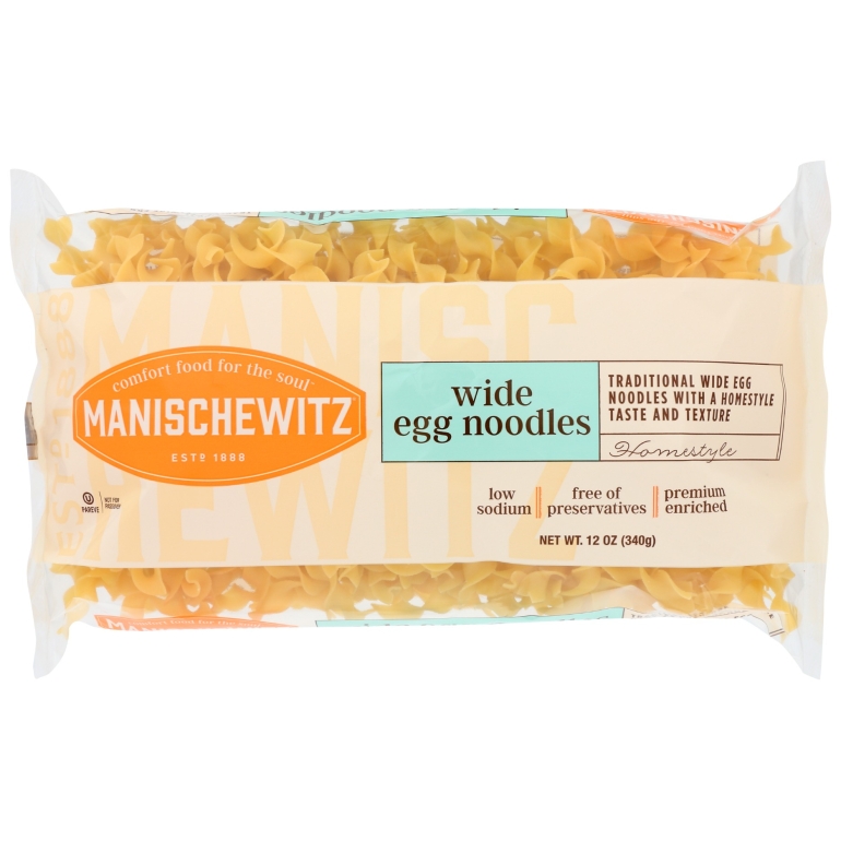 Noodle Egg Wide, 12 oz