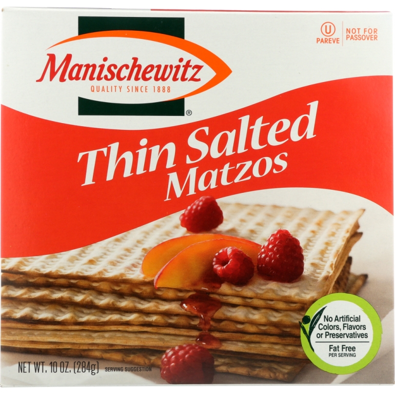 Matzo Thin Salted, 10 oz