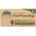 3 Gallon Compostable Food Waste Bags, 30 bg