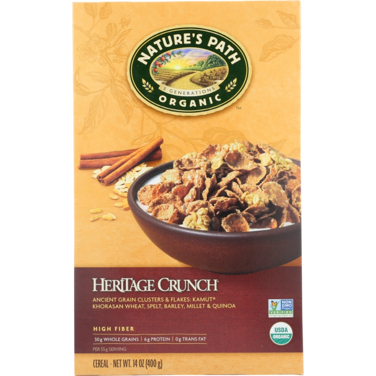 Heritage Crunch Cereal, 14 oz