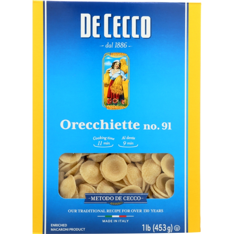 Orecchiette Pasta, 16 oz
