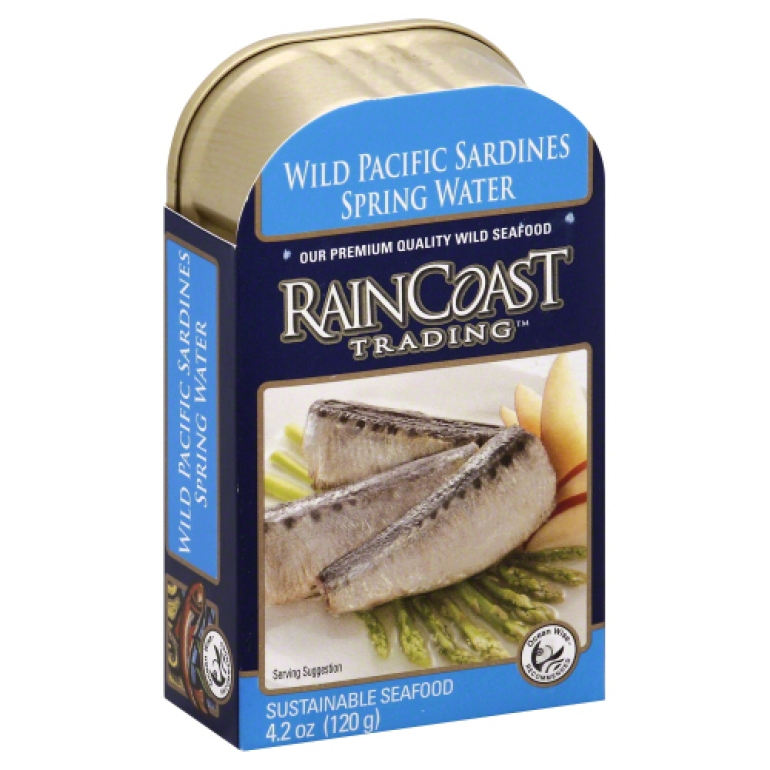 Sardines In Spring Water, 4.2 oz