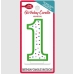Birthday Candle Numeral 1, 1 ea