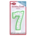 Birthday Candle Numeral 7, 1 ea