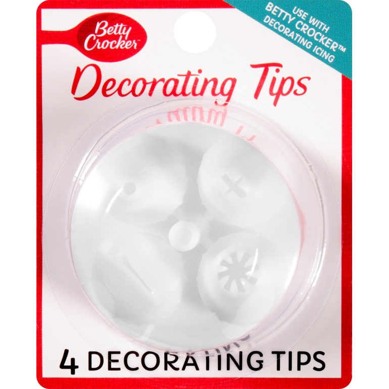 Decorating Tips 4Ct, 1 pc