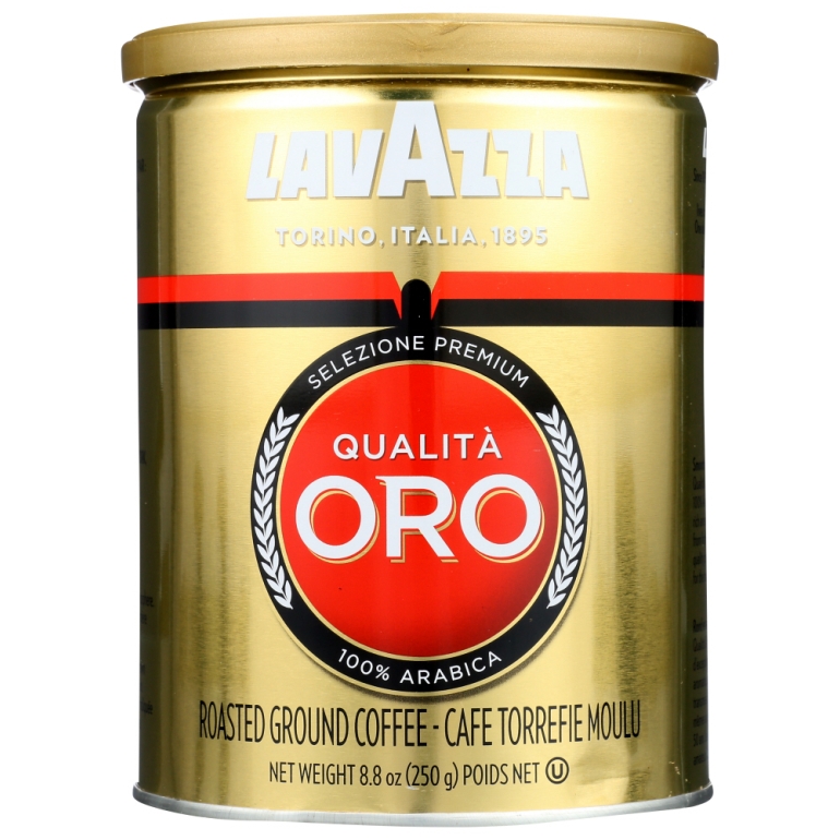 Qualita Oro Roasted Ground Coffee Can, 8.80 oz