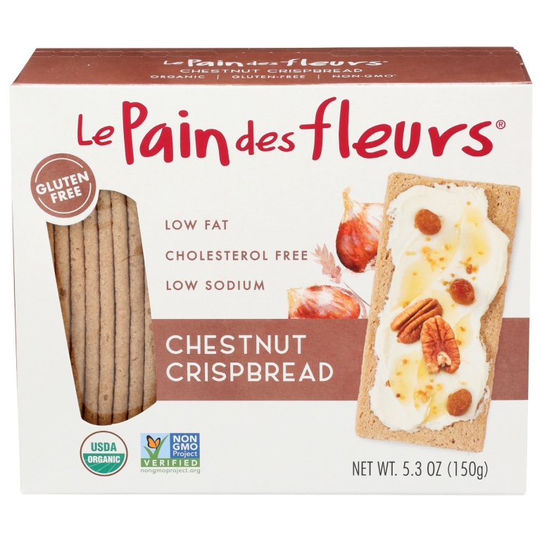 Organic Chestnut Crispbread, 5.3 oz