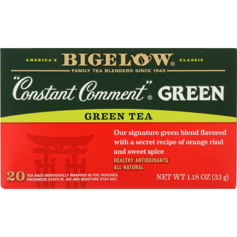 Constant Comment Green Tea 20 Bags, 1.18 oz