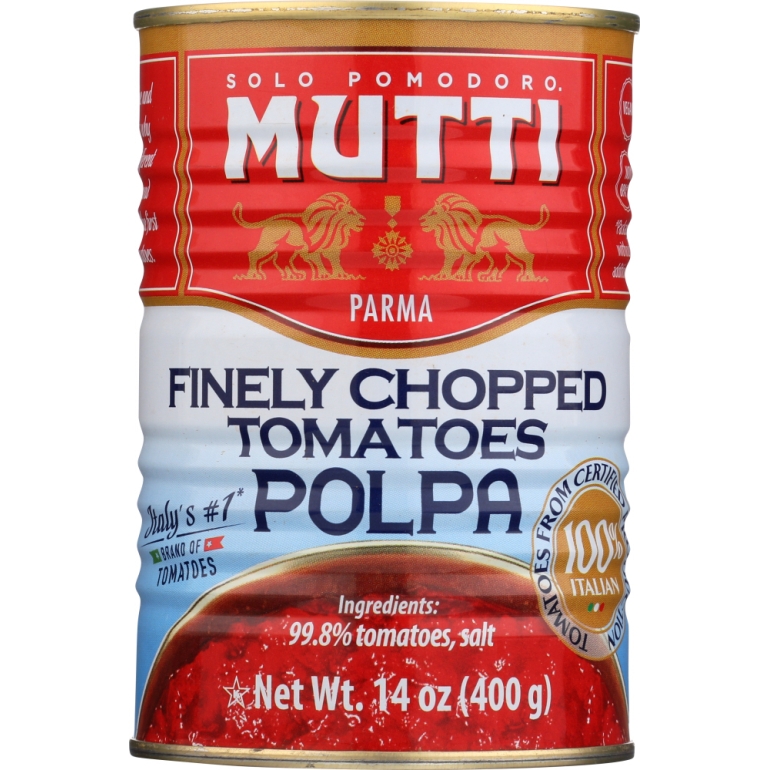 Finely Chopped Tomatoes Polpa, 14 oz