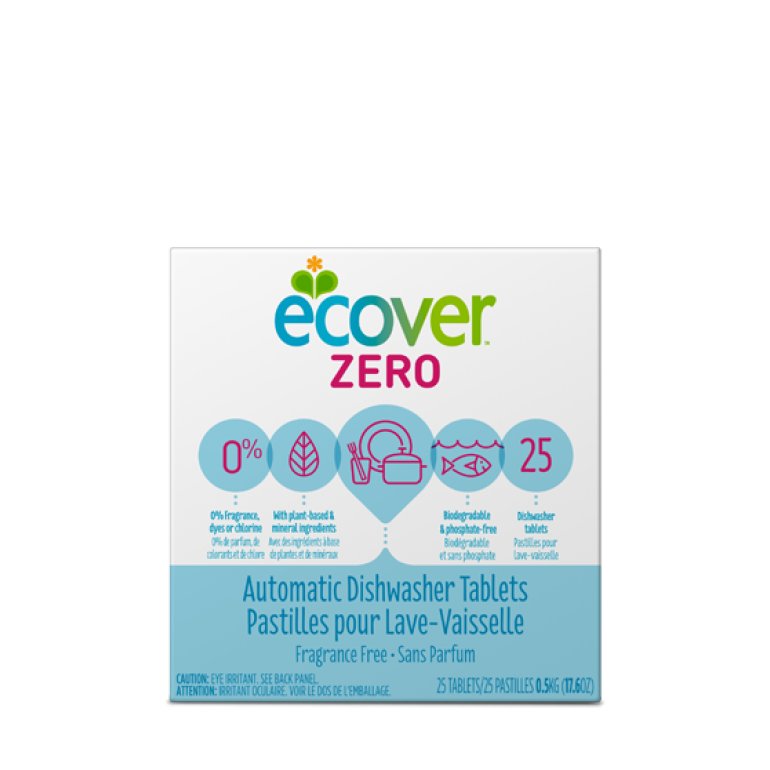 Automatic Dishwasher Tablets Zero, 17.6 oz