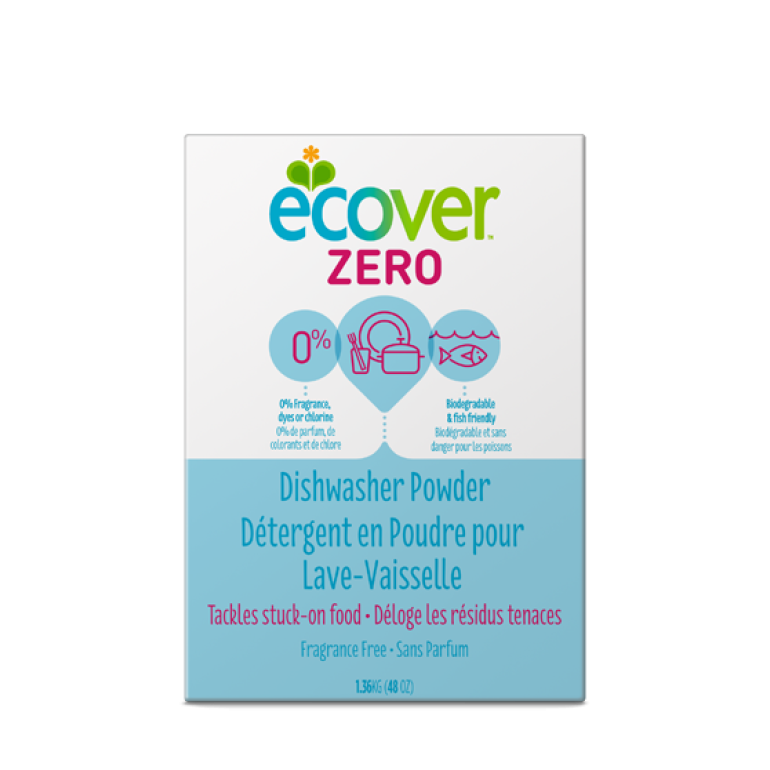 Zero Dishwasher Powder, 48 oz