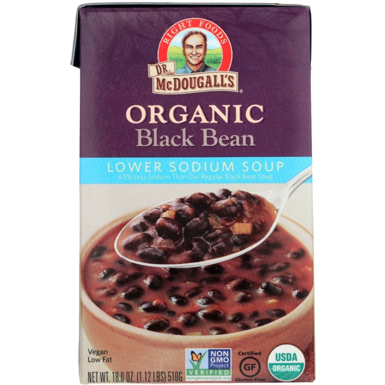 Soup Blk Bean Ls, 18 oz