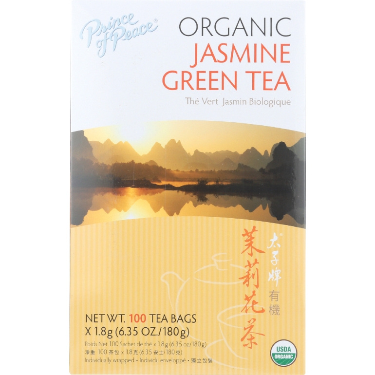 Organic Jasmine Green Tea, 100 bg