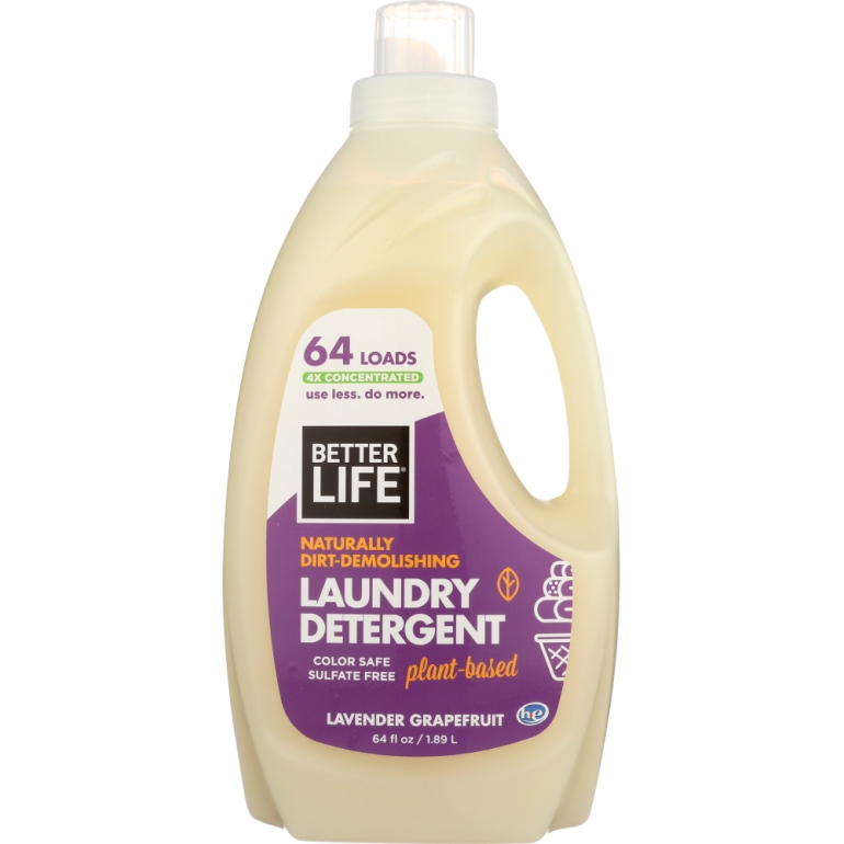 Detergent Laundry Lavender Grapefruit, 64 oz