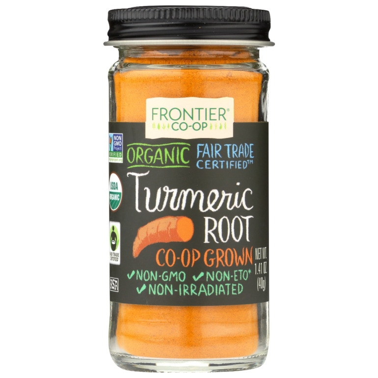 Organic Tumeric Root Ground Fair Trade,  1.41 oz