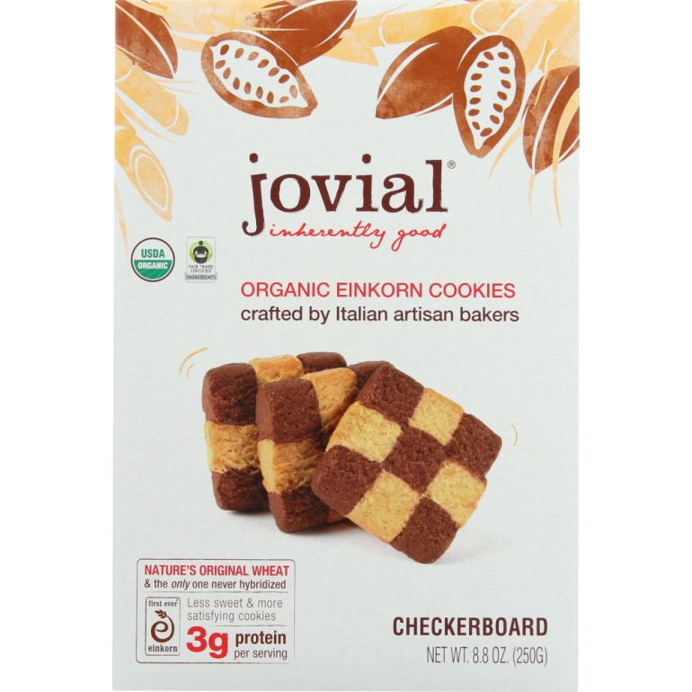 Organic Checkerboard Einkorn Cookies, 8.8 oz