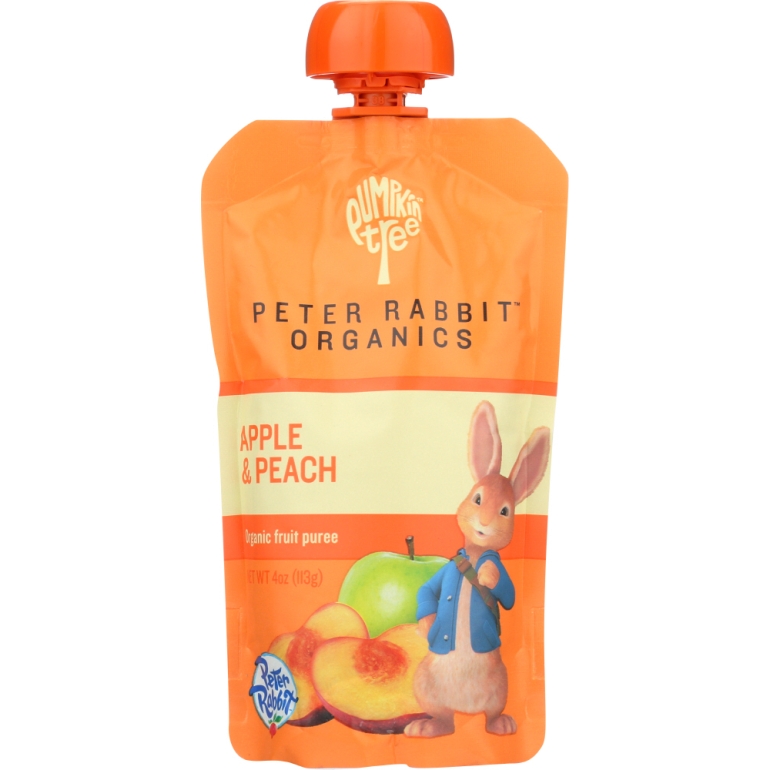 Baby Peach Apple Organic, 4 oz