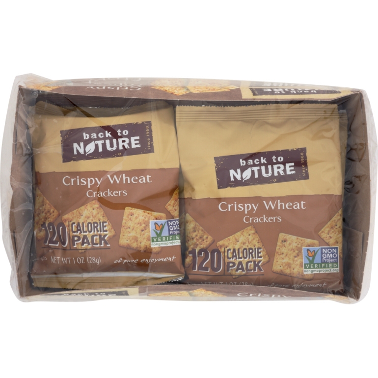 Grab & Go Crispy Wheat Crackers 8-1oz, 8 oz