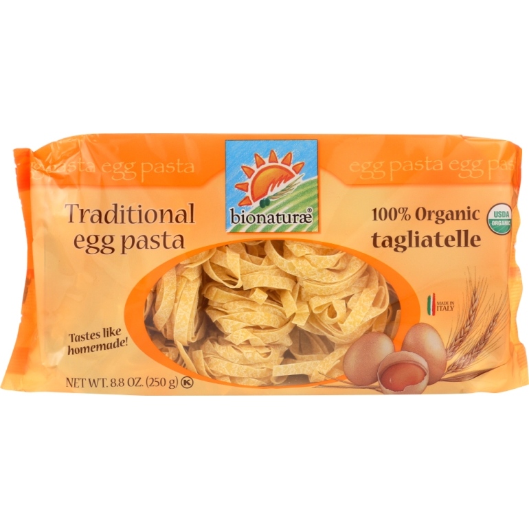 Organic Tagliatelle Egg Pasta, 8.8 oz
