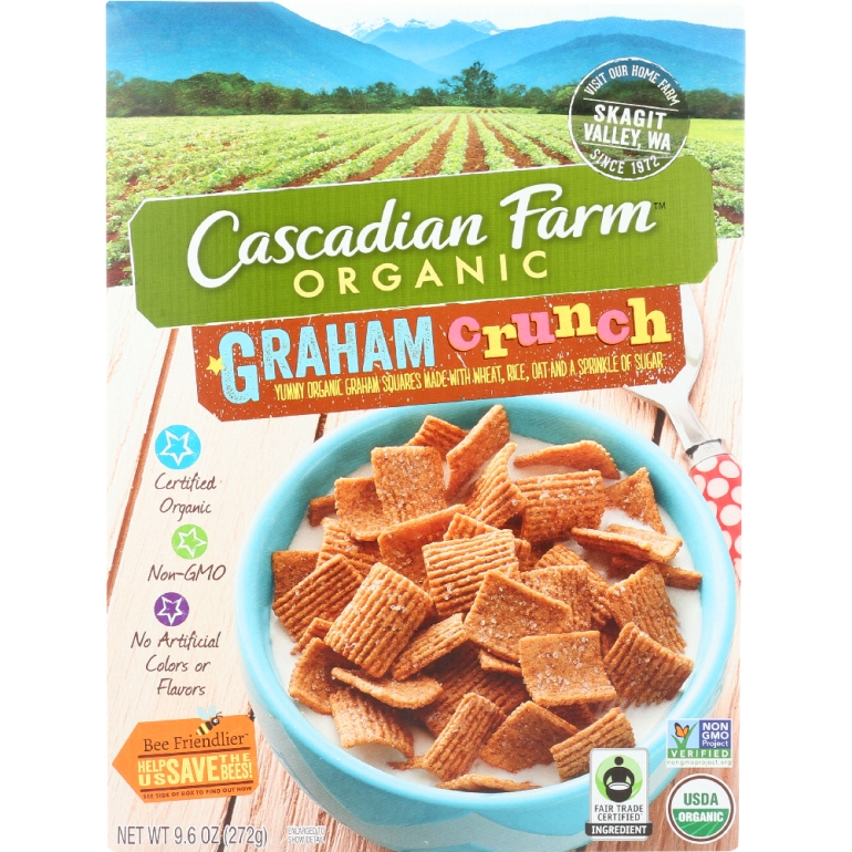 Graham Crunch Cereal, 9.6 oz