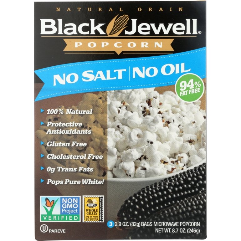 Popcorn Micro No Salt No Oil, 8.7 oz