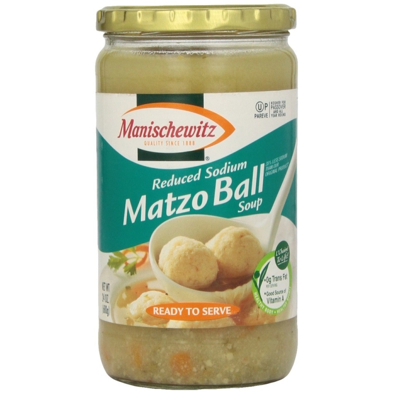 Soup Matzo Ball Reduced Sodium, 24 oz