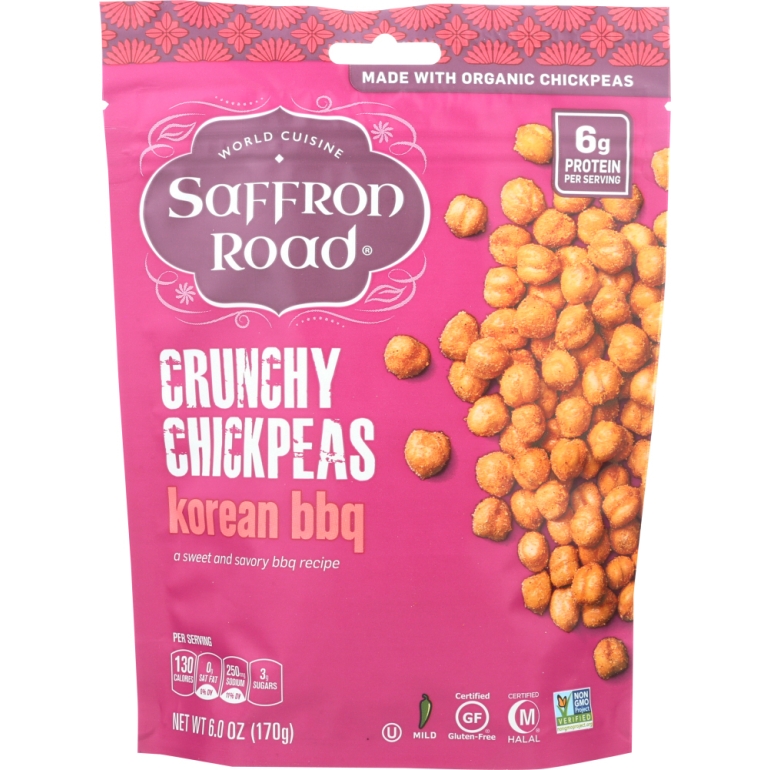 Korean BBQ Crunchy Chickpeas, 6 oz