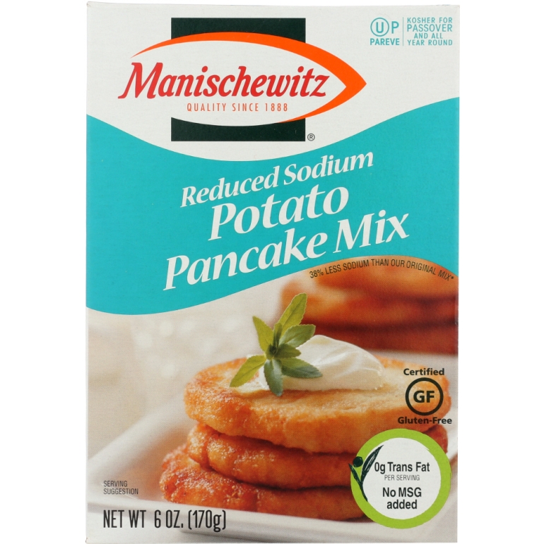 Mix Pancake Reduced Sodium, 6 oz